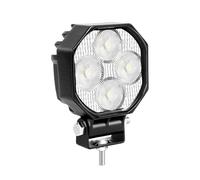 Willpower 1pc Focos LED 2.8'' 7cm 16W Barra de Luz Led 12V 24V Faros Led Trabajo Largo Alcance Faros de Niebla 6000K para Tractor Coche 4x4 Barco Off Road Camino ATV UTV SUV 4WD, Floodlights