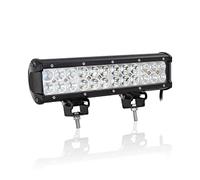 Willpower Barra LED 72W 30cm Barras de Luz de Trabajo Combinación de Punto Inundación DC 12V 24V 6000K Faro Led IP67 Impermeable Foco Led para Coche 4x4 Tractor Camino Barco ATV UTV SUV 4WD