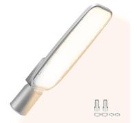 Willpower Farolas LED Para Exterior 150W 9409LM, Lámpara de Calle LED Blanco Cálido 4000K, Alumbrado Público Aluminio, IP66 Impermeable Luz de Seguridad Para Jardín Garaje Patio Plaza Corte