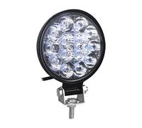 Willpower Focos Led Tractor 8cm 3.2" 42W 12V 24V Faro de Trabajo Mini 4x4 | Faro Antiniebla Luz IP67 Impermeable, 6000K Blanco, para Coche Camion Quad SUV ATV UTV Offroad Barco