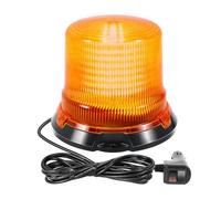 Willpower Luz Estroboscópica Rotativa, 5.5 pulgadas 90 LED Ámbar, con Magnética 12 24V, Faro Baliza de Advertencia de Emergencia para Camión Vehículo Elevadora Tractor Carros de Golf UTV Auto Coche
