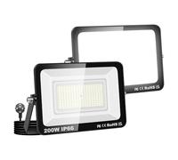 Willpower Proyector LED Focos LED Exterior 200W Luz 6,000K Blanco