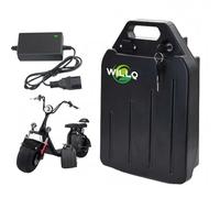 WILLQ Batería 60 Voltios para Motocicleta Eléctrica 60V 10.4Ah, 12Ah, 15.6Ah, 18.2Ah, 20Ah, 22.5Ah, 25Ah, 27Ah, 30Ah Batería Interna de Litio para Patinetes y Bicicletas Eléctricas,60v18.2ah