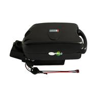 WILLQ Batería de Bicicleta eléctrica en Forma de Rana de 24V 36V 48V 8AH 10AH 13AH 15AH 18AH 20AH 25AH con Cargador para Kit de Motor de Bicicleta de montaña eléctrica,48v10ah