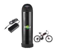 WILLQ Batería de Bicicleta eléctrica Forma de Tetera 8Ah 10.4Ah 12Ah 15Ah 17Ah 36V 48V Tipo Botella Batería de Litio Recargable Reemplazo para Kit de Bicicleta de montaña,48v10.4ah l330