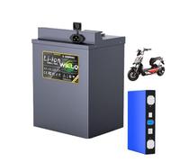 WILLQ Batería de Litio de 48 V (15 Ah - 100 Ah) para Bicicletas y Motos eléctricas, con Placa BMS.,48v45ah