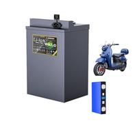 WILLQ Batería de Litio de 48 V (15 Ah - 100 Ah) para Bicicletas y Motos eléctricas, con Placa BMS.,48v60ah