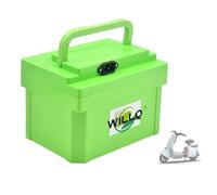 WILLQ Batería de Litio extraíble 72V, 60V, 48V, 20Ah de Repuesto para ciclomotores, Bicicletas eléctricas y Kits de Motor; Incluye Cargador,60v20ah