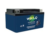 WILLQ Batería de Litio LiFePO4 de 12,8 V, 4 Ah, 5 Ah, 7 Ah, 9 Ah, 12 Ah, 15 Ah, 20 Ah y 30 Ah para Arranque de Motocicletas, ATV, Motos acuáticas, cortacéspedes y Scooters.,Ytx7a BS