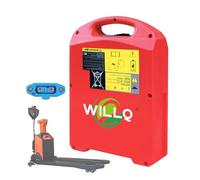 WILLQ Batería de Litio para Carretilla elevadora eléctrica de 24 V, 20 Ah, 30 Ah y 40 Ah. Batería LiFePO4 de 48 V, 15 Ah y 20 Ah para transpaleta eléctrica. Piezas reemplazables.,48V15Ah