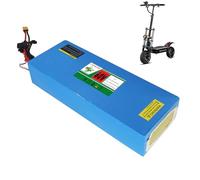 WILLQ Batería Litio 60V/52V 15,6Ah 18,2Ah 20,8Ah Paquete baterías para Bicicleta eléctrica 60V 23,4Ah 26Ah Reemplazo para Kit de Motor de Patinete eléctrico 500W 1000W 1500W,60v26ah