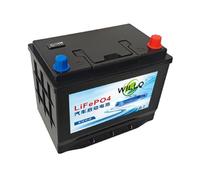 WILLQ Batería Litio Recargable 12V con función Start-Stop para automóviles | Batería LiFePO4 para automoción de alto rendimiento 12V 50Ah, 60Ah, 70Ah, 80Ah, 90Ah, 100Ah, 110Ah sin mantenimiento