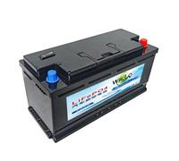 WILLQ Batería Litio Recargable 12V con función Start-Stop para automóviles | Batería LiFePO4 para automoción de alto rendimiento 12V 50Ah, 60Ah, 70Ah, 80Ah, 90Ah, 100Ah, 110Ah sin mantenimiento