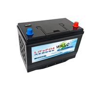 WILLQ Batería Litio Recargable 12V con función Start-Stop para automóviles | Batería LiFePO4 para automoción de alto rendimiento 12V 50Ah, 60Ah, 70Ah, 80Ah, 90Ah, 100Ah, 110Ah sin mantenimiento