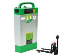 WILLQ Batería Litio Repuesto 48V 20Ah 15Ah para montacargas eléctrico 48 voltios, Kit de Respaldo para Camiones de logística/transpaletas eléctricas,48v15ah Diamond