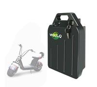 WILLQ Batería Litio Repuesto 48V/60V 10Ah 15Ah 17.5Ah 20Ah 22.4Ah 25.6Ah 28Ah con BMS y Cargador para Scooters eléctricos neumáticos Anchos Bicicletas y Motocicletas de Dos Ruedas