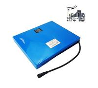 WILLQ Batería para farola Solar de 12,8 V/Batería LiFePO4 de 12 V | Batería de litio plana de 10 Ah, 15 Ah, 21 Ah y 30 Ah para alumbrado público/iluminación LED.