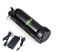 WILLQ Batería portátil Plegable para Bicicleta, 24 V 7 Ah / 10,5 Ah / 36 V 7 Ah, Tipo Botella de Litio, con Cargador para Motor de Bicicleta de montaña de 0 a 252 W.,36v7ah