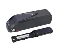 WILLQ Paquete batería Litio para Tubo Inferior Downtube 48V 36V 10Ah 13Ah 15Ah Batería extraíble para Bicicletas eléctricas, con Cargador y Puerto 4 Pines para Kits Motor,36v15ah