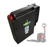 WILLQ Paquete de baterías LiFePO4 24V 20Ah para transpaleta eléctrica F3/F4