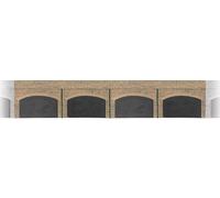 Wills SS69 Piedra Tipo Es 494mm x 90mm de Retención Arcos 00 Escala Plástico D