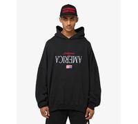 WILLY CHAVARRIA Welcome to America Hooligan Hoodie Negro