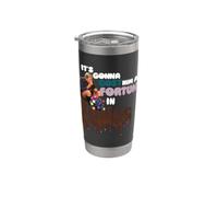 Willy Wonka and the Chocolate Factory Fudge Logo Vaso térmico de acero inoxidable de doble pared