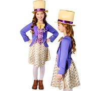 Willy Wonka Charlie y La Fábrica de Chocolate Niña Día Del Libro Oficial Disfraz