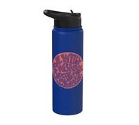 Willy Wonka Circle Logo Stainless Steel Insulated Water Bottle