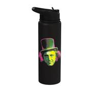 Willy Wonka Face Stainless Steel Insulated Water Bottle