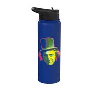 Willy Wonka Face Stainless Steel Insulated Water Bottle
