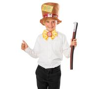 Willy Wonka Juego de Accesorios Charlie y La Fábrica Chocolate Disfraz Infantil