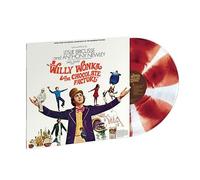 Willy Wonka & The Chocolate Factory Red and White Swirl Record