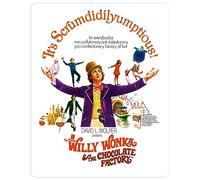 Willy Wonka & The Chocolate Factory Steelbook [4K Ultra HD] [1971] [Blu-ray] [2023] [Region Free]