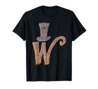 Willy Wonka W Logo Hat Camiseta