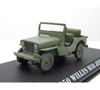 Willys M38 Jeep Ee.uu Ejército 1950 Verde Oliva Mash Modelo 1:43 Greenlight