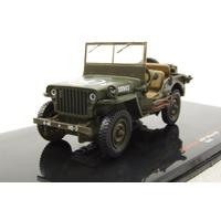 Willys MB Jeep US-ARMY 1943 Verde Oliva Modelo 1:43 Ixo Models