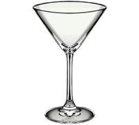 Wilmax WL-888030/6A - Juego de 6 copas de Martini (270 ml)