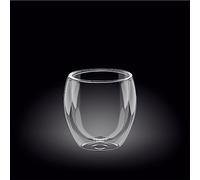 Wilmax WL-888761A Tazas de Doble Pared, 250 ml de Capacidad.