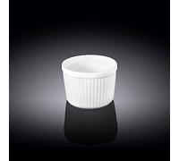 Wilmax WL-996121/2C - Juego de cuencos de porcelana (8,5 cm de diámetro, 6,5 cm de altura, 260 ml de capacidad), color blanco