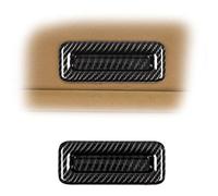 WILSEM Color De Fibra De Carbono Manija del Tragaluz Marco Decoración Cubierta Embellecedor Estilo De Coche Accesorios Interiores para B&M&W 1 3 Series E81 E90 2005-2012