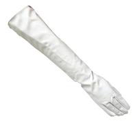 WILsem Guantes de Fiesta de Noche para Mujer, Guantes Largos de Piel sintética por Encima del Codo, Ropa gótica para Mujer