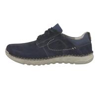 Wilson 04 Josef Seibel Zapatos De Cordon Hombre Informales Ante Gris Azul