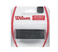 Wilson 2 Pack - Micro Dry Comfort Replacement Grip (negro, 108 mm, plástico)