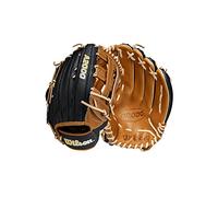 Wilson 2023 A2000 Superskin 1799 (de) Guantes de béisbol Outfield, Unisex, Sillín Bronceado/Negro, 12.75"