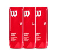 Wilson 3 Botes De Pelotas Padel X3 Ball
