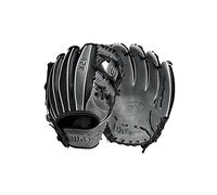 Wilson A2k Sc1787ss béisbol Infield, Unisex, 11.75-Gris/Negro-Guante SuperSkin