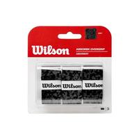 Overgrip de Tenis Wilson Absorbx Overgrip 3 Pack Negro Talla única