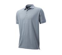 Wilson Authentic Polo Deportivo, Gris, L para Hombre