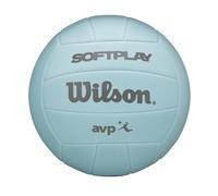 Wilson AVP Soft Play - Balón de Voleibol, tamaño Oficial, Color Azul